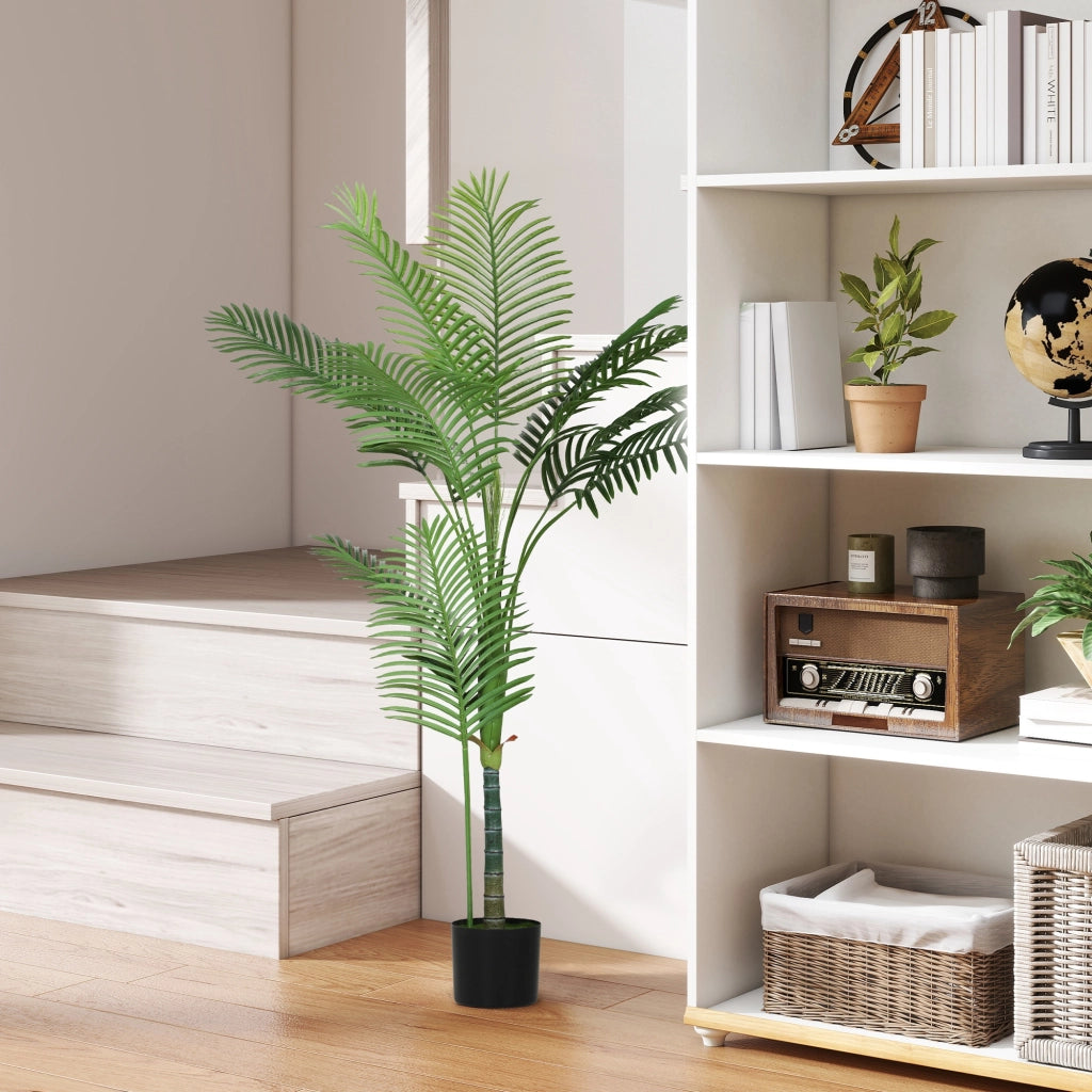 Palma artificiale con vaso ¨C Minimal ¨C 150 cm verde