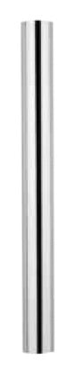 CANOTTO LISCIO CROMO d30X25 - ZA-GI