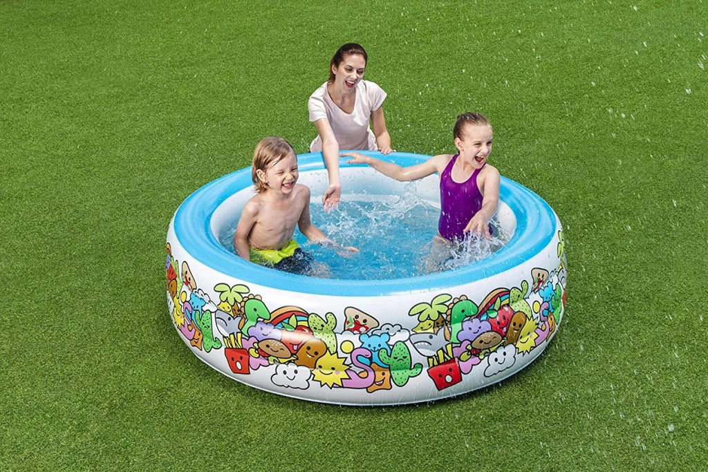 PISCINA GIOCO CON PERSONAGGI DISEGNATI 152 X 51 CM
