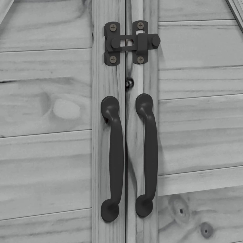 Capanno da Giardino Grigio 106 x 56 x 113,5 cm 42033474