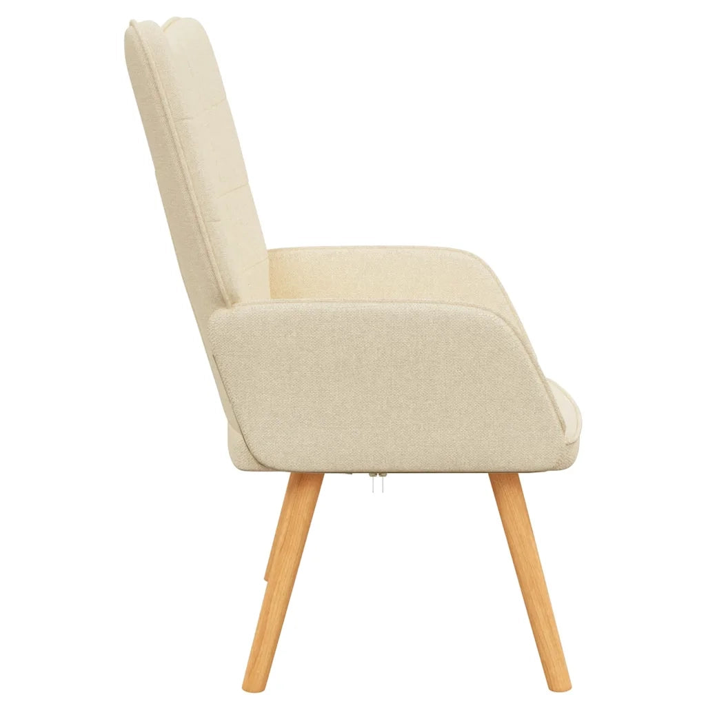 Sedia Relax Crema in Tessuto 327921