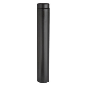 TUBO PORCELLANATO D 15 X H 100CM NERO OPACO TOP