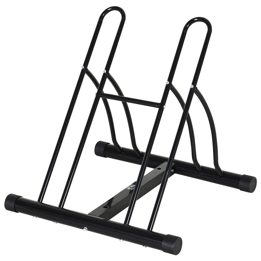 Portabiciclette 2 v¨¦los ¨C zephmum ¨C Nero 54x60x57 cm