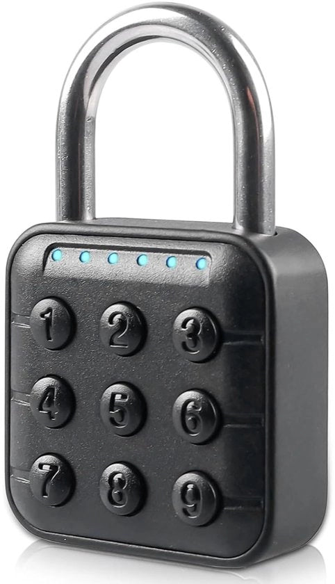 Slot combinato elettronico, 6 cifre con codice numerico, impermeabile a batterie, slot per armadi, slot per bagagli, slot per garage