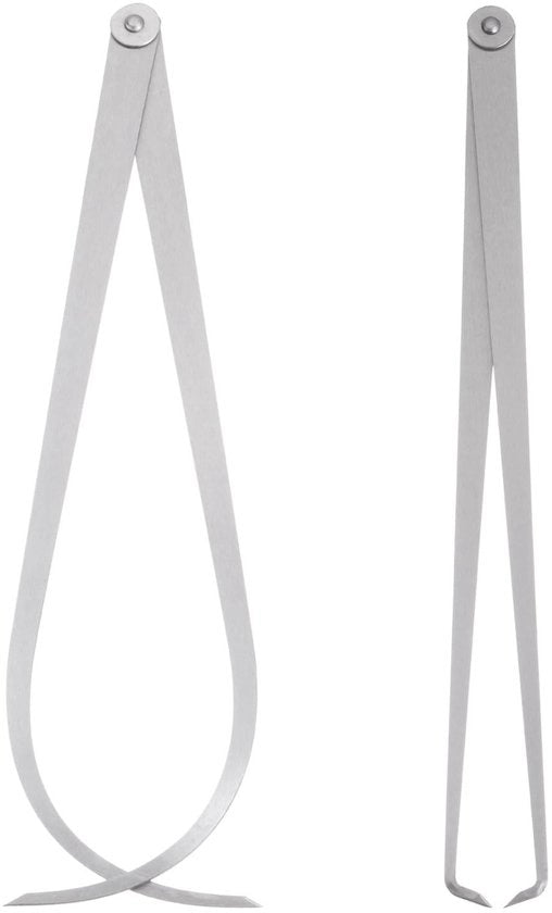 Schiene per Scorrimento 35,5 cm - Acciaio Inossidabile - Dimensioni Esterne - Dimensione Interna - Resistente alla Corrosione - Alta Durezza