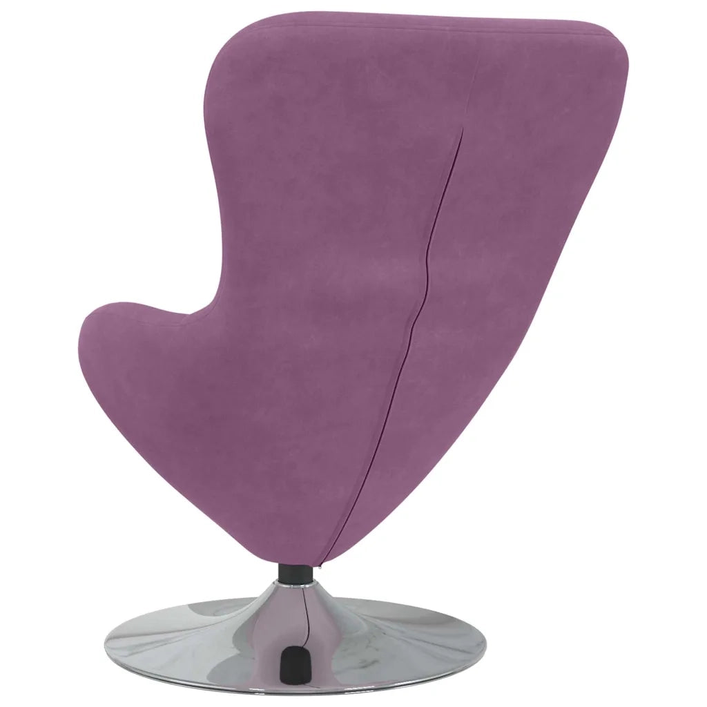 Divano Sedia-Poltrona uovo Viola Velluto