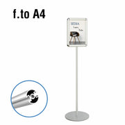 Porta Comunicazioni con Cornice A4 - Bifacciale Alluminio