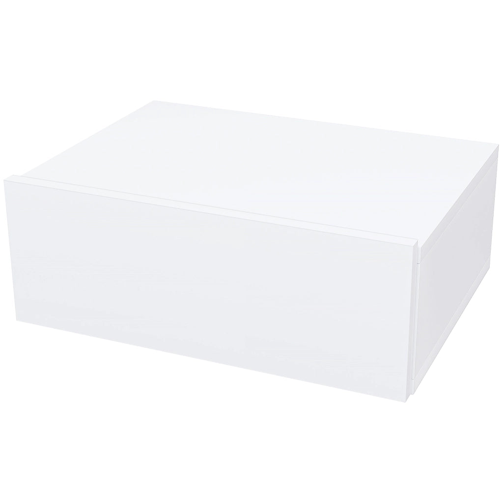Comodino con Cassetto ¨C Minimal ¨C Legno Bianco 40x30x15