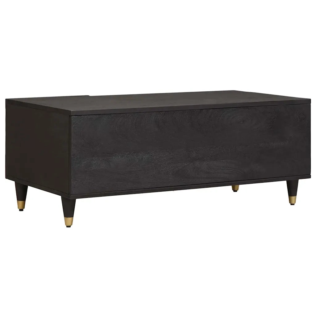 Tavolino da Salotto-Tavolino da soggiorno-Tavolo Nero 100 x 54 x 40 cm