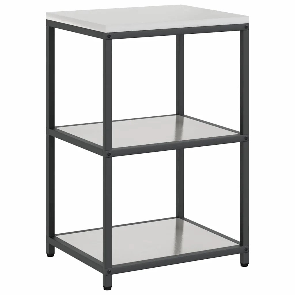 Stoccaggio in cucina Argento 60 x 50 x 92 cm Acciaio