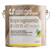 IMPREGNANTE 'SANOLEGNO' Lt. 0,750 Noce Scuro- 6 pezzi  - COLORIFICIO SAMMARINESE