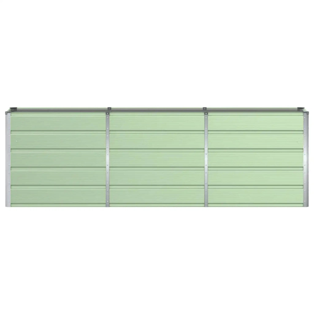 Fioriera Verde 240 x 40 x 75 cm Acciaio 42018241