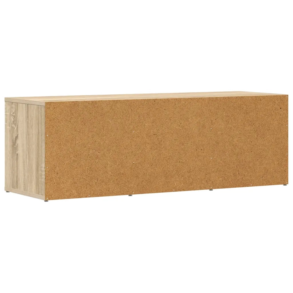 Panca Porta Scarpe | Scarpiera | Mobile per scarpe Rovere Sonoma 105x35x35 cm Legno Multistrato