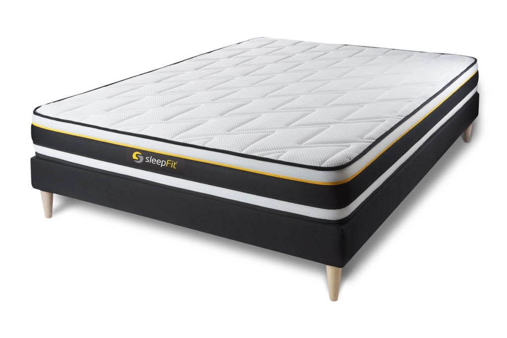 Kit rete e materasso SOFT 130x210cm - Foam HD - Molto rigido