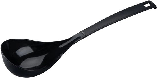 Piatto per soffitto - nero nylon - Smalto antiaderente - 1 pezzo - 32 cm