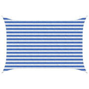 Telo Ombra Blu e Bianco 2 x 2,5 m HDPE 42032875