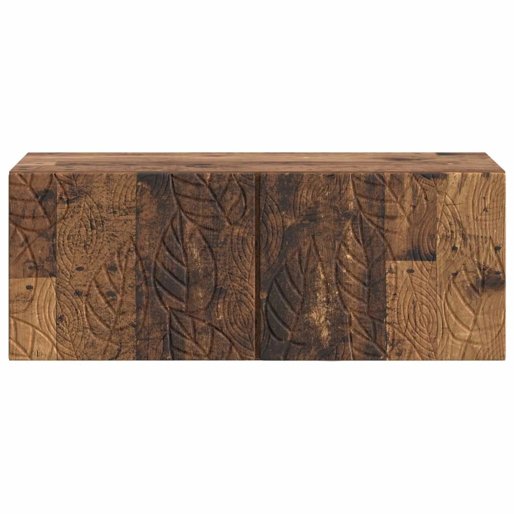 Mobile TV da Muro | Armadietto TV | Mobile Porta TV 59,5 x 41 x 30 cm Legno antico