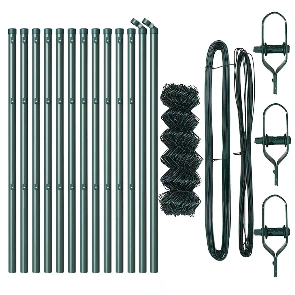 Palo della recinzione Verde 0,8 x 25 m (rete 60 x 60 mm)