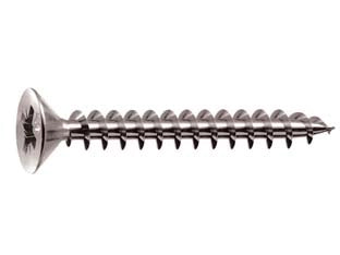 VITI PANEL-VIT TESTA SVASATA PIANA ACCIAIO CHROMITING- - ø mm.3,5x20 - 500 pezzi MUSTAD