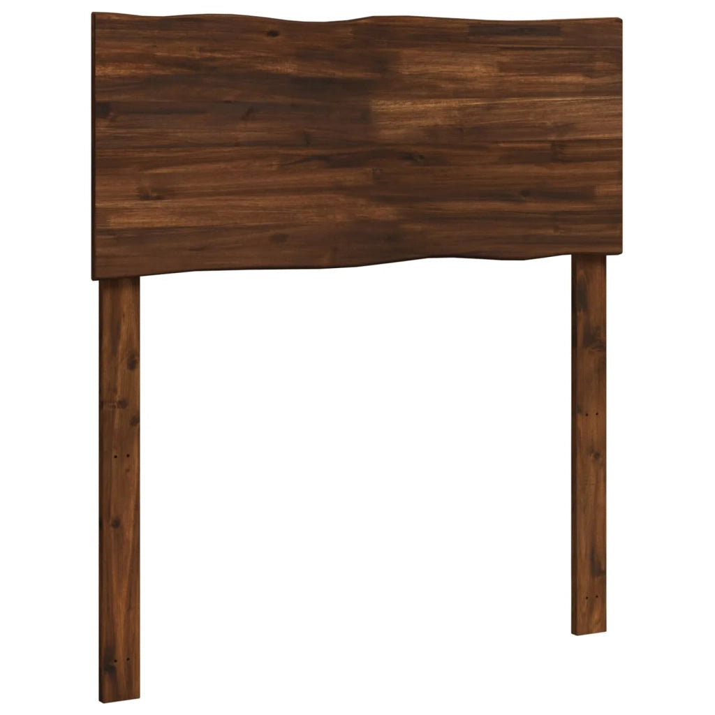 Testiera con bordo vivo ROSTOCK Marrone Scuro 90 cm 903170