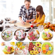 Forme per biscotti di Pasqua, 15 pezzi, biscotti di Pasqua, forma per biscotti di Pasqua, biscottiera, biscotti di Pasqua per forno, coniglio, farfalle, uovo, pulcino