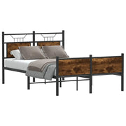 Giroletto senza Materasso Rovere Fumo 120x190 cm in Truciolato 4106923