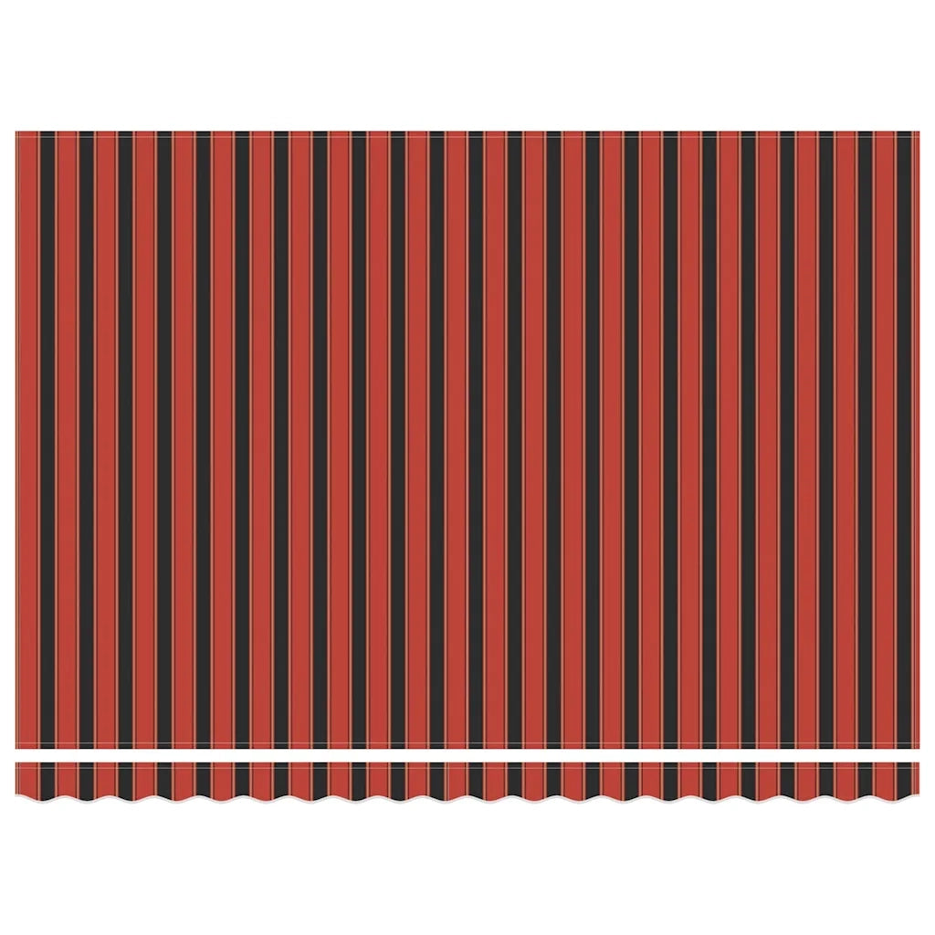 Tenda Retrattile Arancione e Marrone 450 × 300 cm 3330878