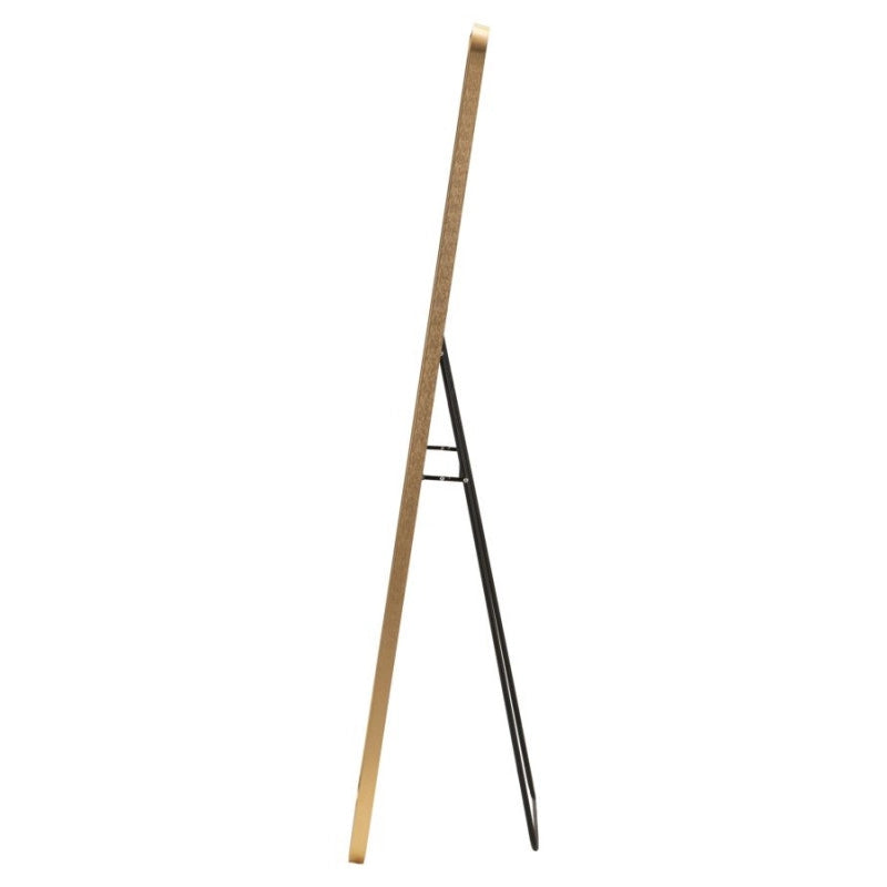 Specchio Da Terra Led Simple Rettangolare cm 50x3-38x160 (luce Con 3 Temperature Di Colore)