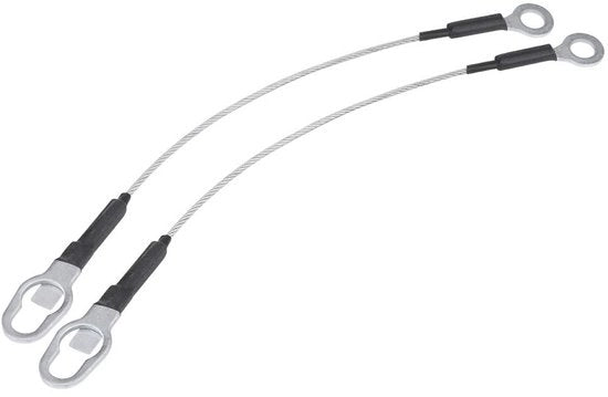 Cavi di sostegno per portellone di pick-up 2 pezzi in acciaio inossidabile 44cm/17in per 93-11 Altri accessori