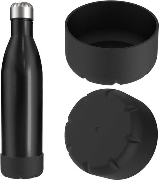 Accessori per bottiglie - Protezione per bottiglie di cola - 2-pack di protezioni per bottiglie in silicone - 25oz - Protezione per bottiglie in silicone con strappo per bottiglie da 25oz - Protezione per la base.