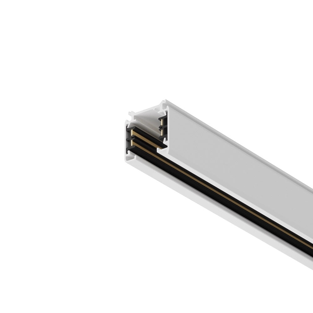 Binario Moderno Busbar Trunkings Trinity Alluminio Bianco 1M