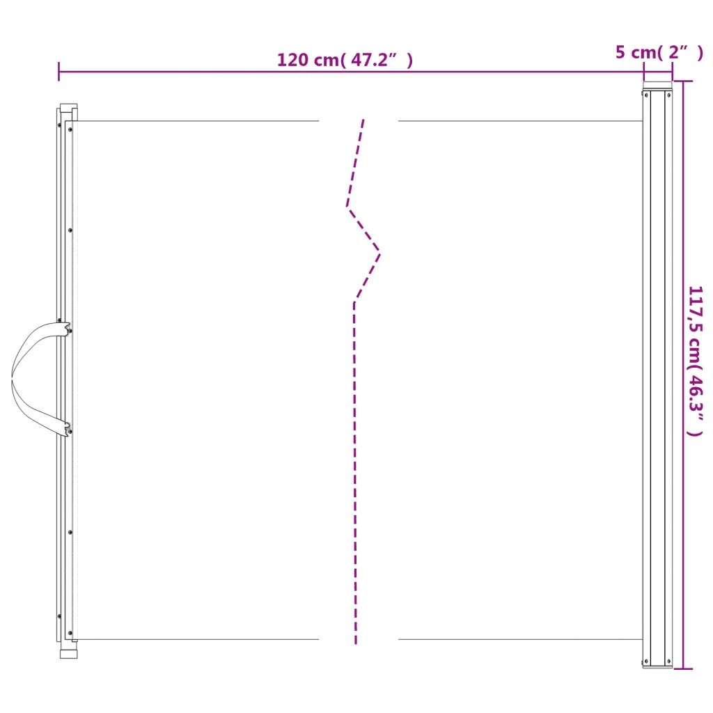 Cancelletto Retrattile per Animali Domestici Nero 117,5x125 cm 4004133