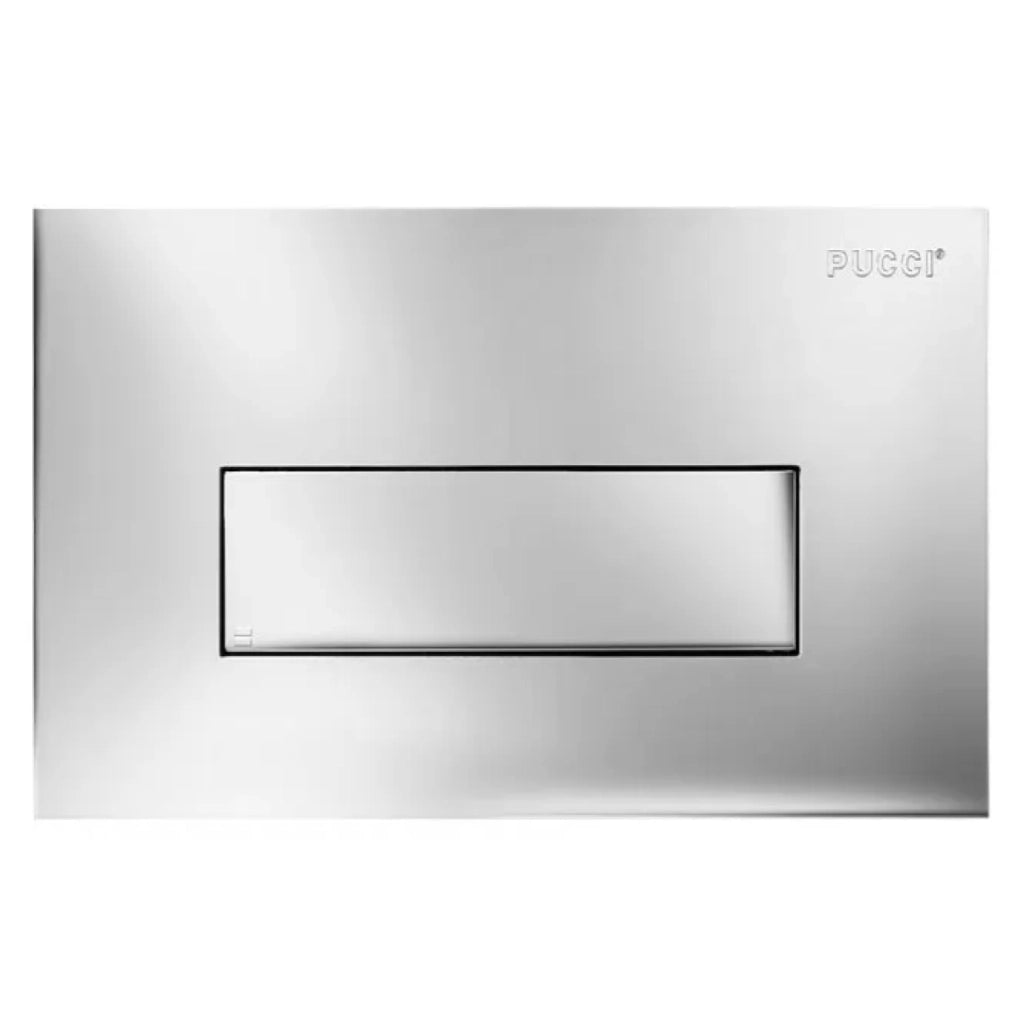 PLACCA 1 TASTO MODELLO SARA 28 CROMATA   PUCCIPLAST Srl
