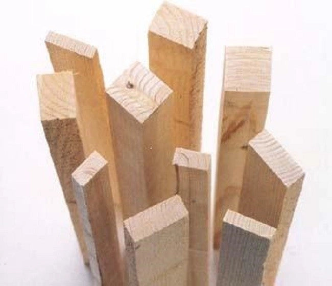 LISTELLO IN ABETE LEVIGATO 4PZ. MM.25X55X200H LISTELLI