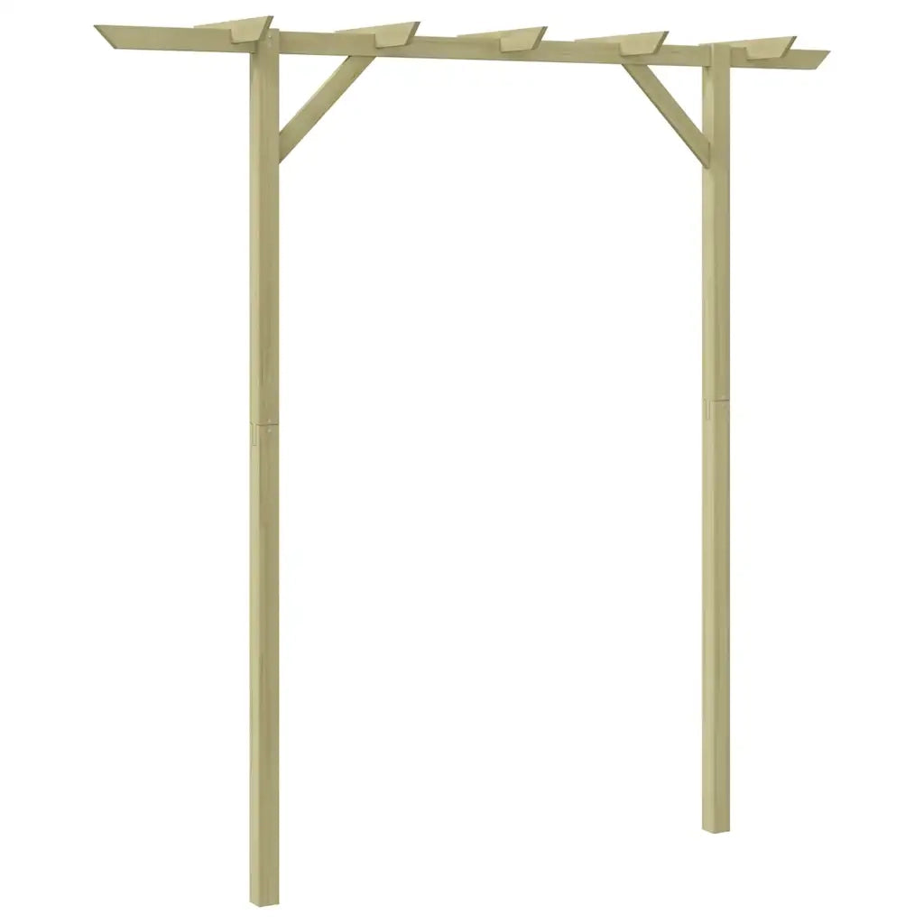 Pergolato da Giardino 205x40x203 cm in Legno 41663
