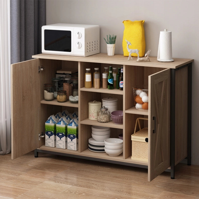 Credenza con ripiani aperti, 100 cm
