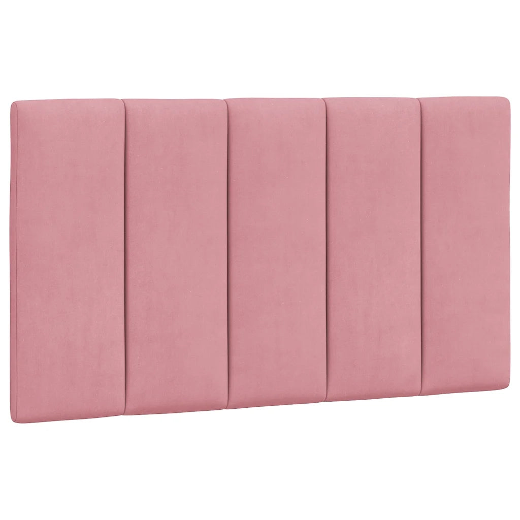 Cuscino Testiera Hanko Rosa 90 cm in Velluto 374654