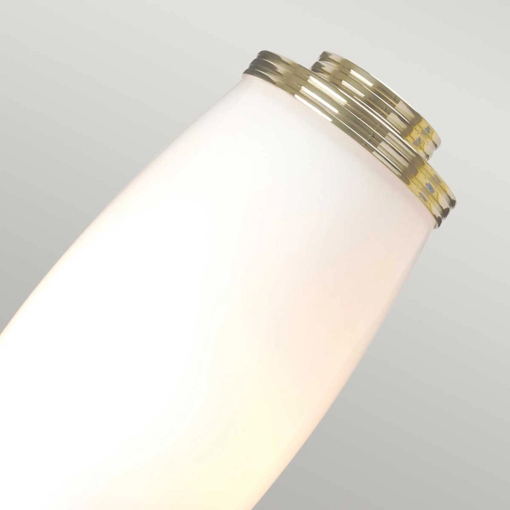 Applique bagno Eliot ottone lucido LED 2xG9 3W Elstead