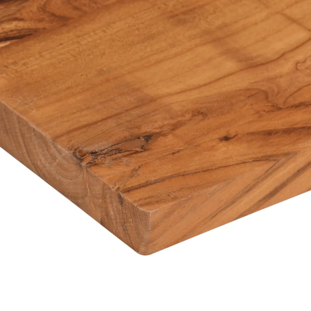 Piano Tavolo | Superficie Tavolo | Piano Scrivania 90x80x3,8 cm Rettangolare Legno Massello Acacia