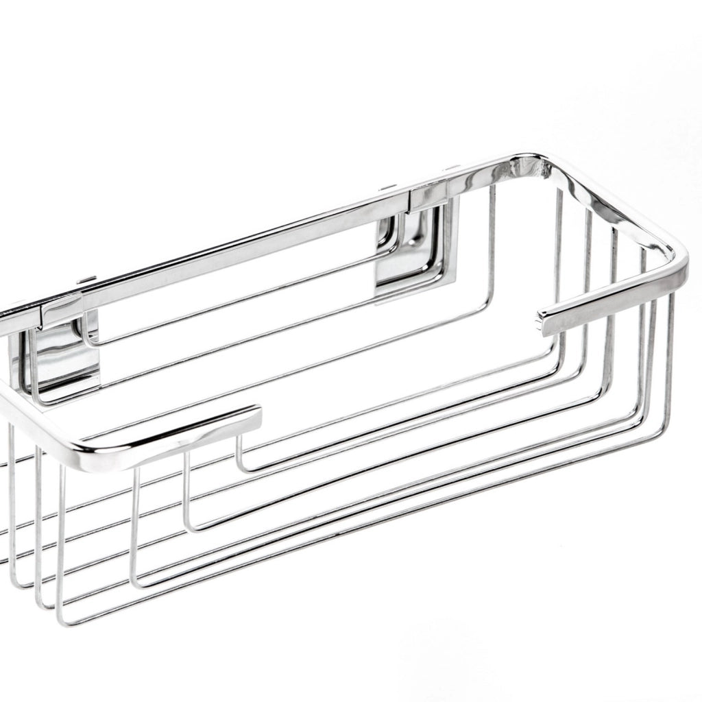 Cestello Doccia Rettangolare a filo Lucido in Acciaio Inox Aisi 304 Mod. Top Line