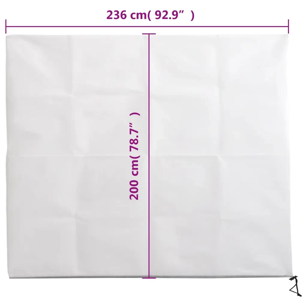 Coperture con Cerniera per Piante 2pz 70 g/m² 2,36x2 m 3203521