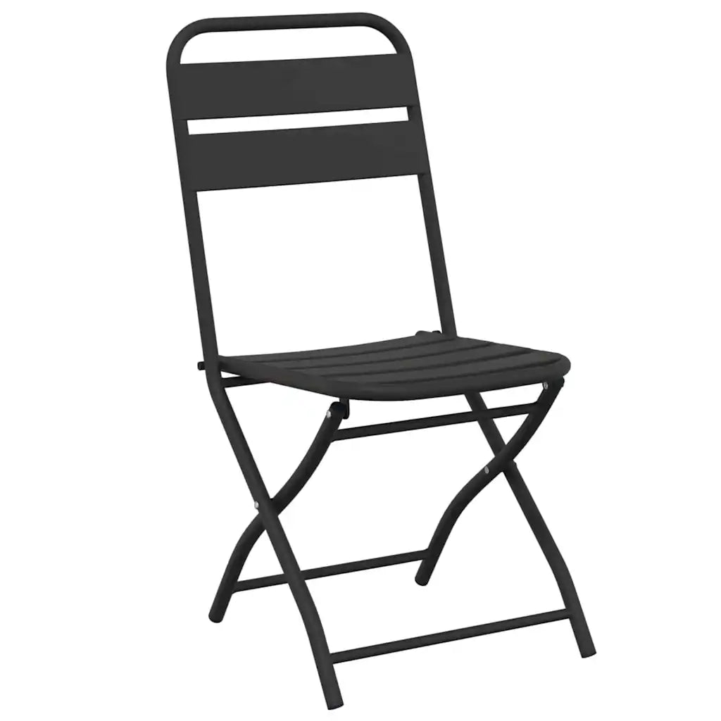 Set bistrot 3 pz | Set Salotto da Giardino Antracite Acciaio