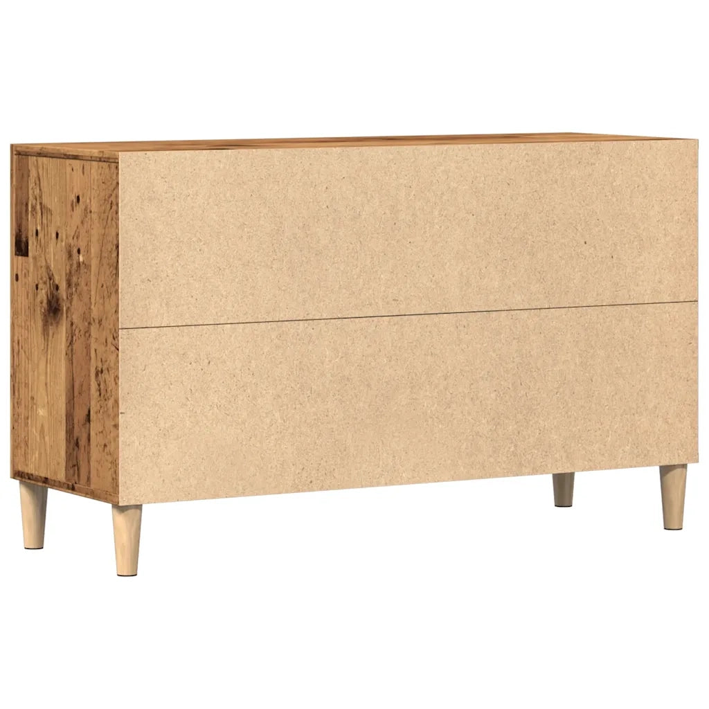 Credenza | Madia | Buffet da pranzo | Armadio da pranzo Legno Antico 100x36x60 cm in Legno Multistrato