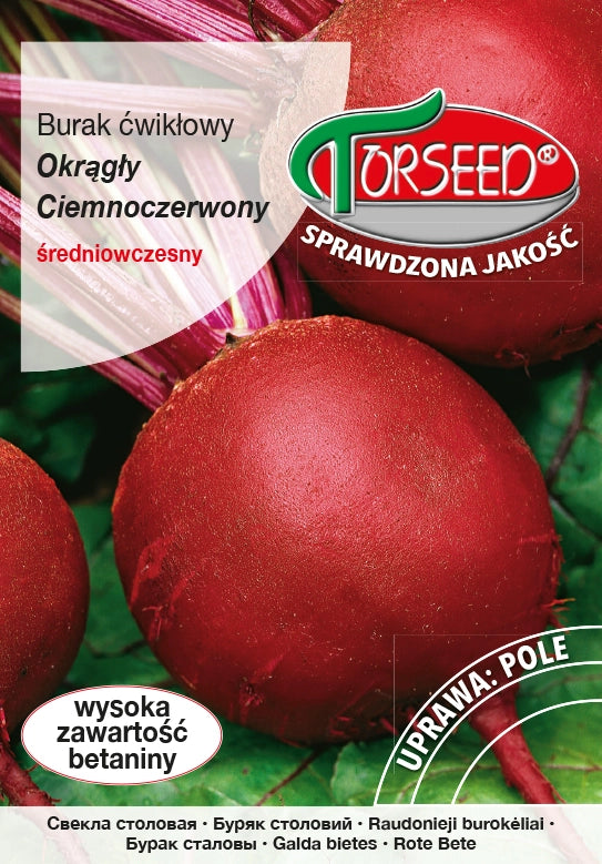 Barbabietola Tonda Rosso Scuro 15g
