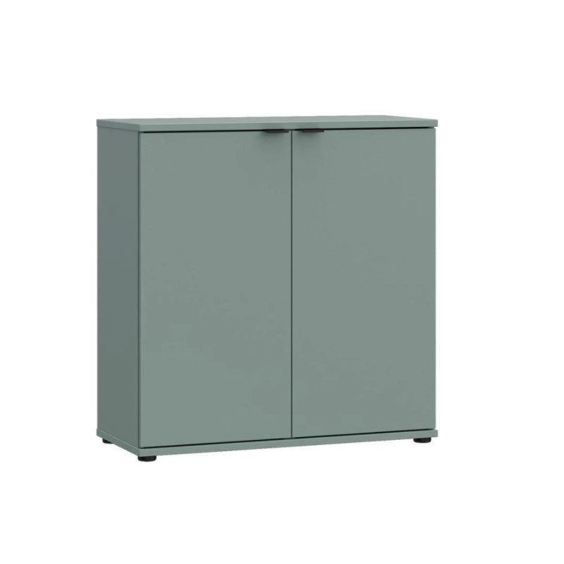 Mobile multiuso Segno con due ante L 80 cm. colore verde salvia