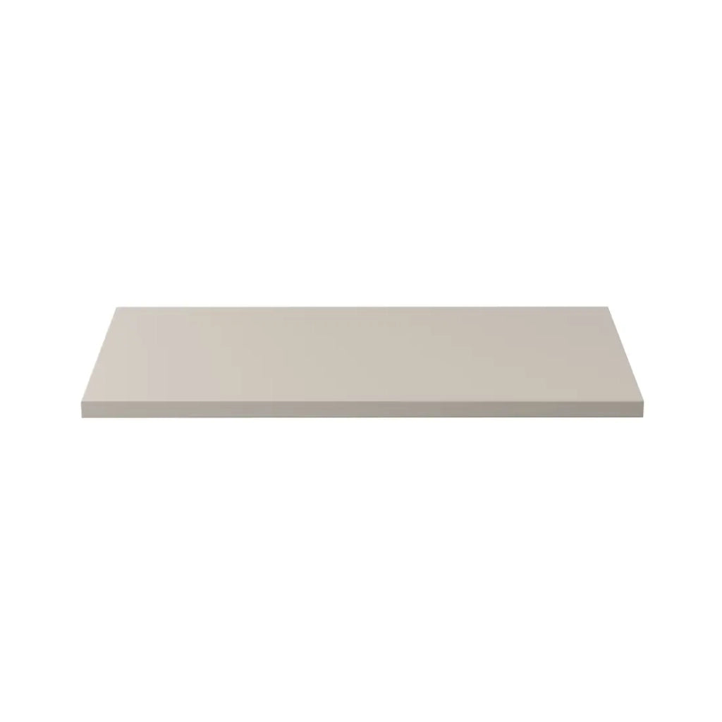 Piano lavabo BELLA 80 cm - Colore marrone congo - Finitura opaca per mobile sospeso