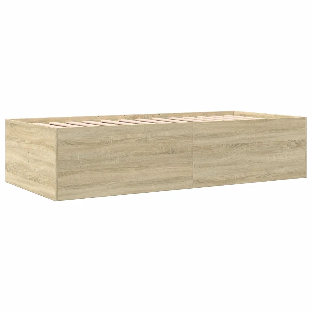 Divano Letto con Cassetti senza Materasso 100x200 cm