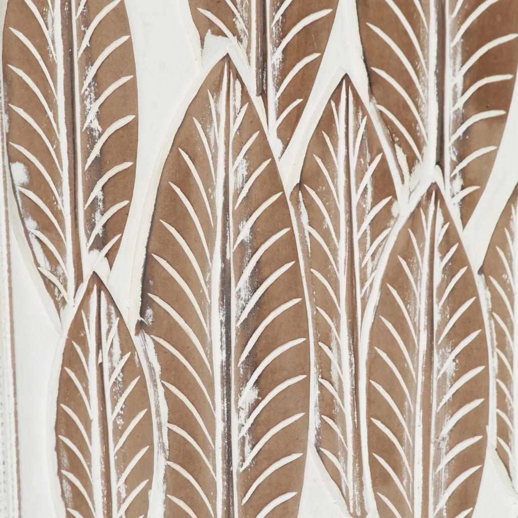 Decorazione artistica 3 pcs Marrone e bianco 40 x 40 x 1,5 cm 42046760