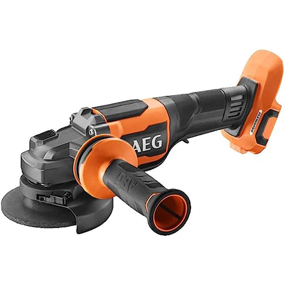 SMERIGLIATRICE ANGOLARE Ø125mm BRUSHLESS 18V A BATTERIA BEWS18-125BLPX2-0 AEG