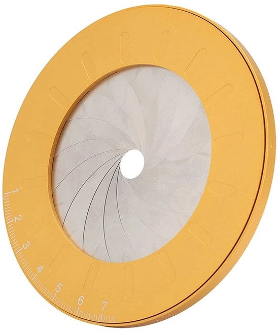 Disegnatore Circulaire Professionale - Strumento di Disegno Adattabile - Acciaio Inossidabile - Formato Compattibile - Scala Precisa - Adatto per Matite a Snodo - Aiuto al Disegno